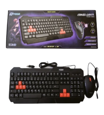 Imagen de Combo Teclado + Mouse NOGA Gamer Nkb-300