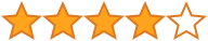 Rating de 4 estrellas